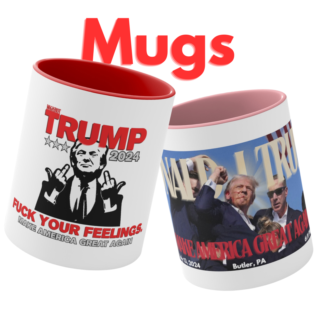 These Donald Trump commemorative mugs showcase the strength, courage, and triumph of President Trump and JD Vance's Supporters